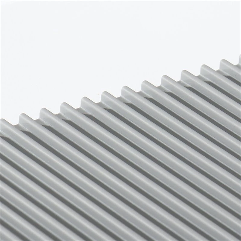 drying mat with higher rib