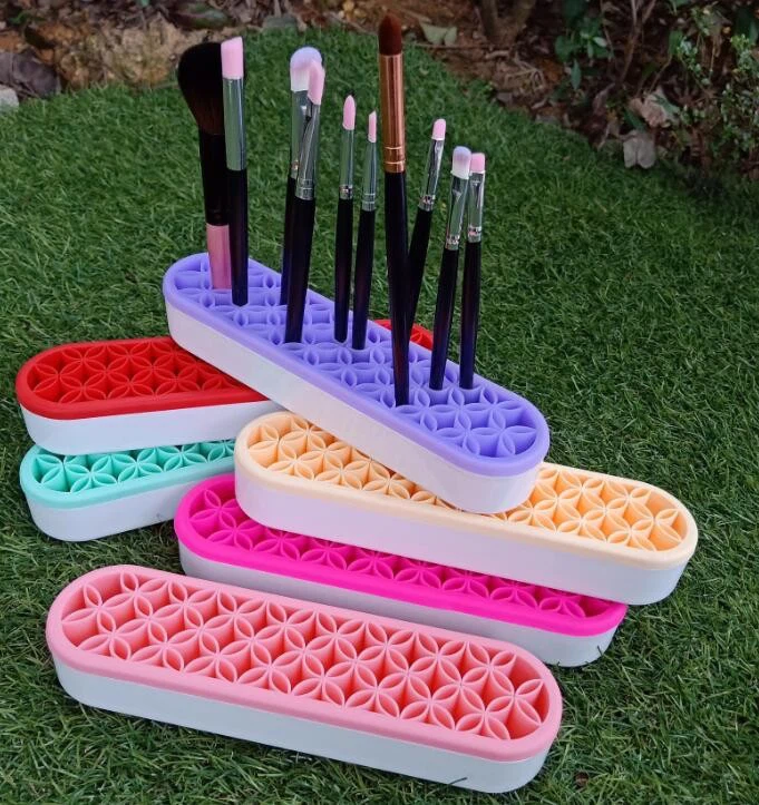 China Factory Silicone Make Up Brush Holder