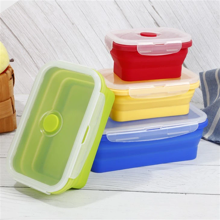 Silicone lunch box