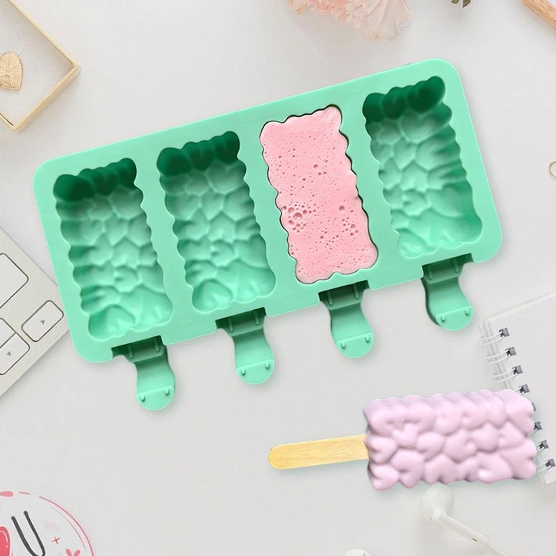 silicone popsicle mold 6 silicone popsicle mold 6